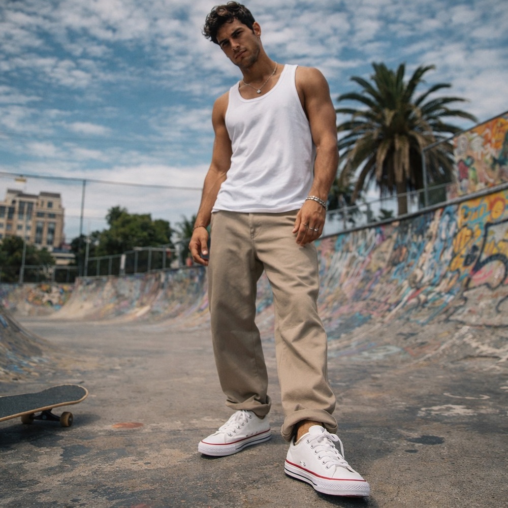 Converse Chuck Taylor All Star Low White Men 10 Women 12 New SKU CNV-10-NB